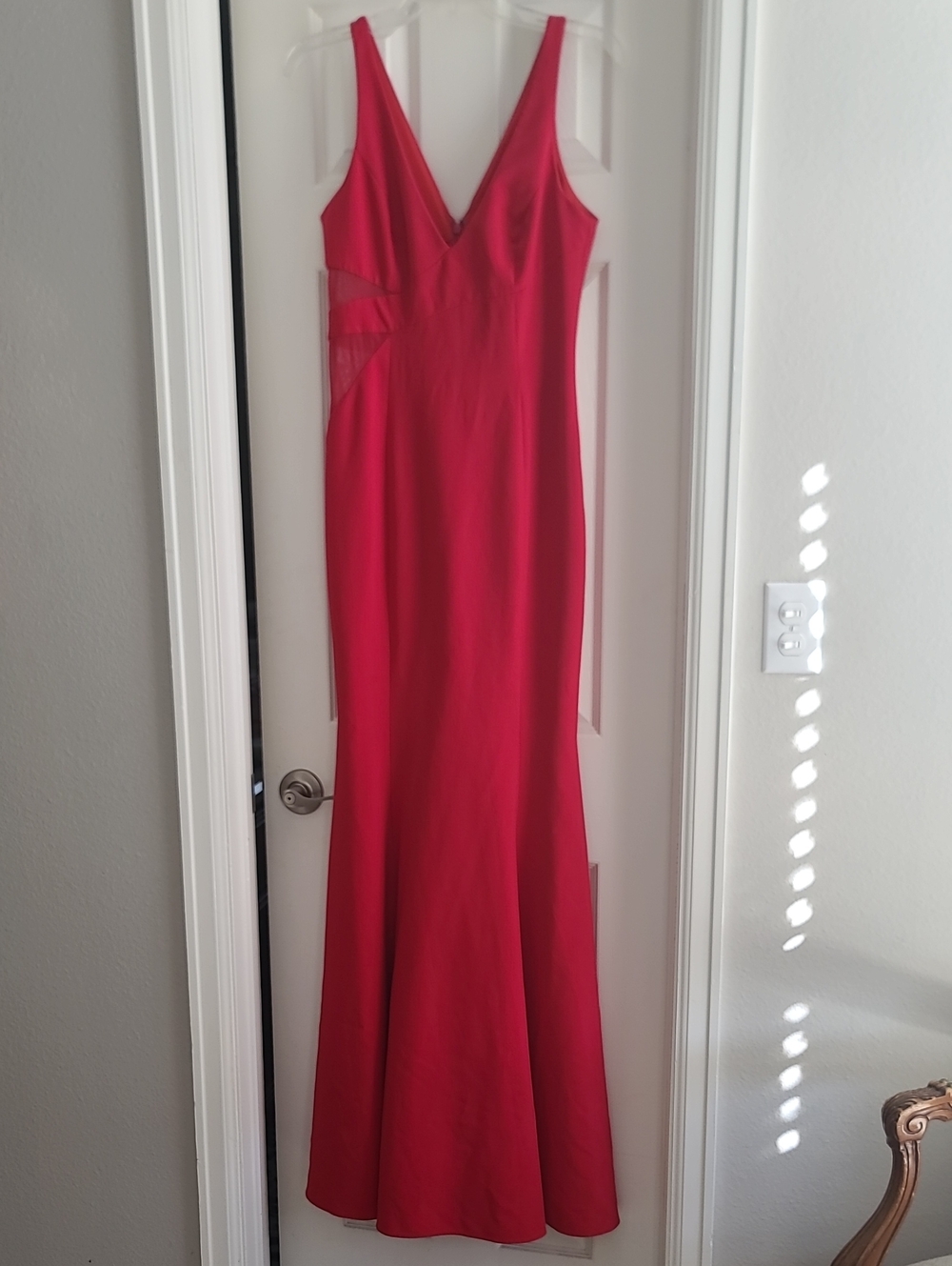 Jay Godfrey Red Evening Gown